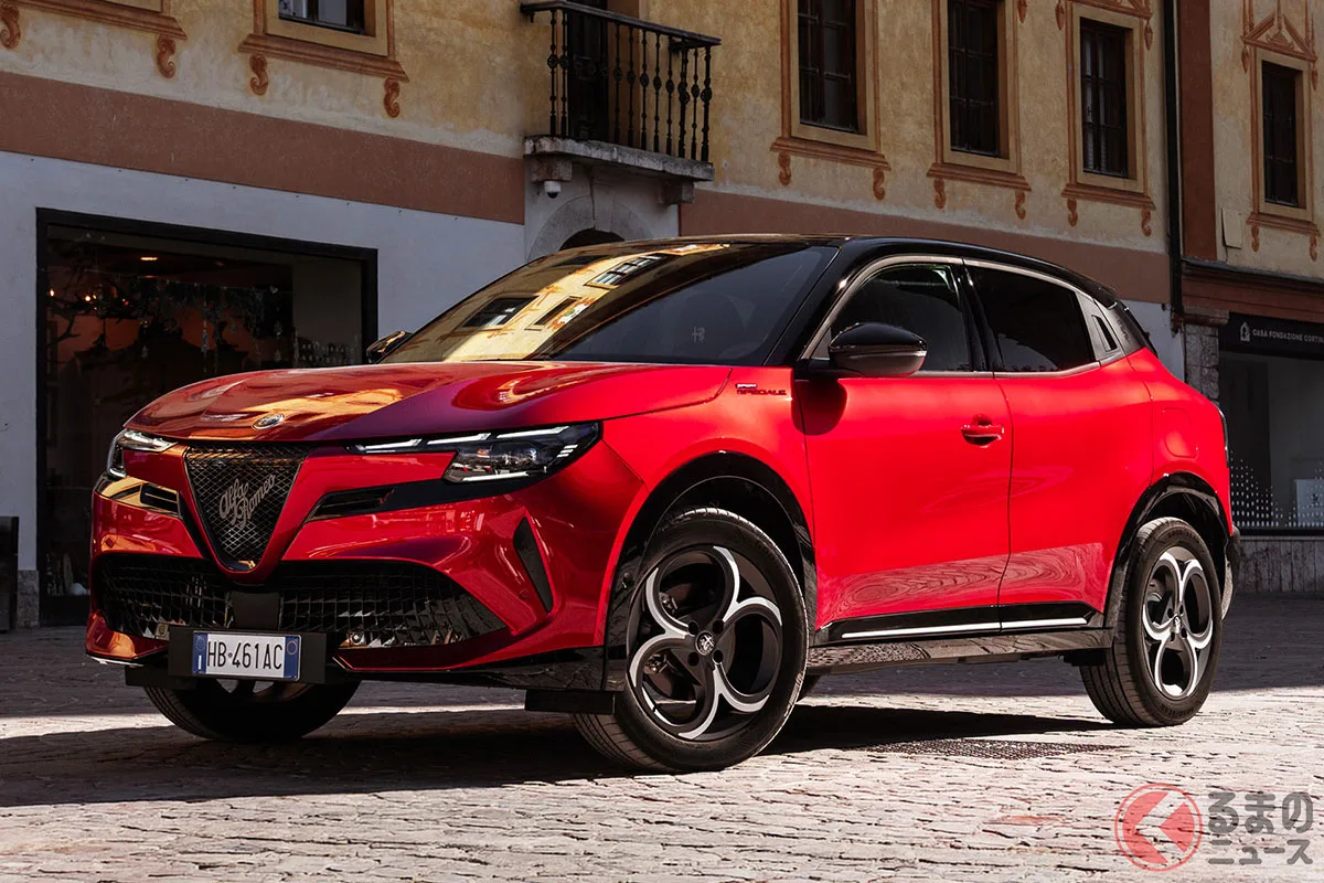 525万円、23km/LのコンパクトSUV! アルファロメオ ジュニア イブリダに限定140台のスポルト スペチアーレ登場