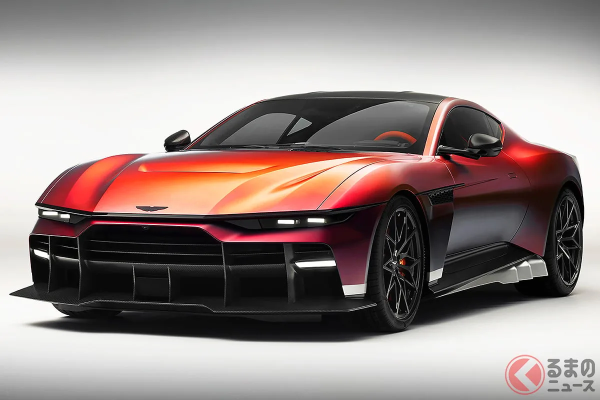 アストンマーティン「ヴァレン」世界150台限定公開！850馬力V12 FRが3.1秒で100km/h
