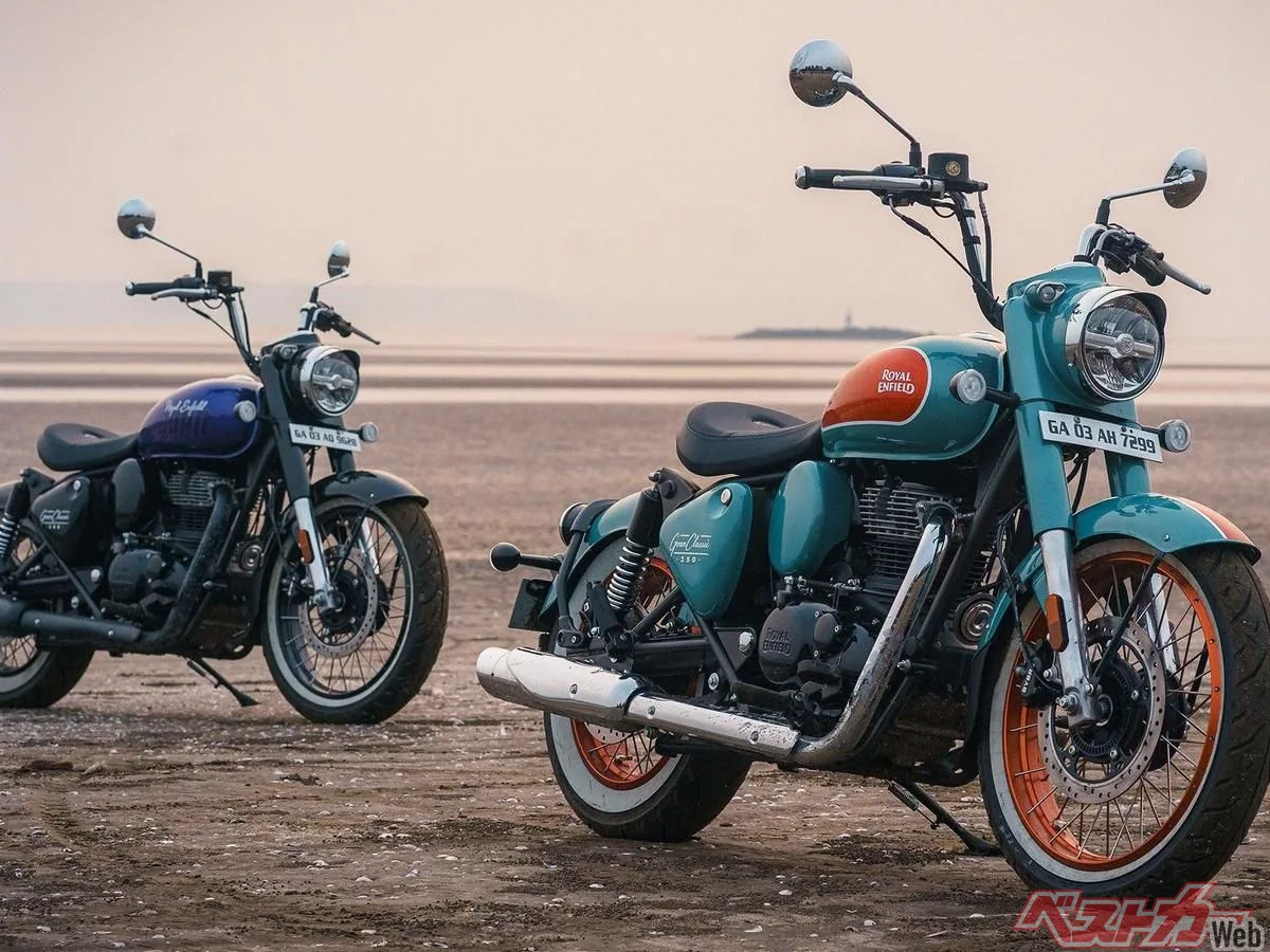 ロイヤルエンフィールド「GOAN CLASSIC 350」2026年型登場！スリッパークラッチ採用で80万円台