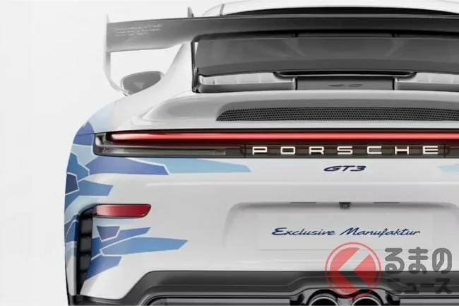 ポルシェが日本初の限定車「911 GT3 Artisan Edition」を発表！510PSの6気筒に江戸切子×藍染の和モダンデザイン