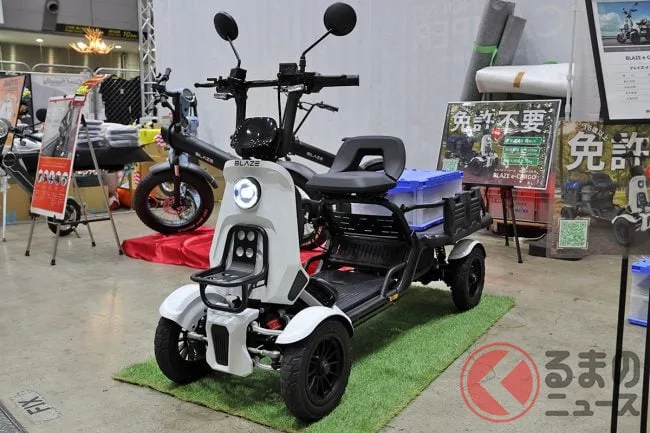 54万円台で免許不要！ 全長1.9mの“ちいさな軽トラ”ブレイズ「イーカーゴ」がすごい