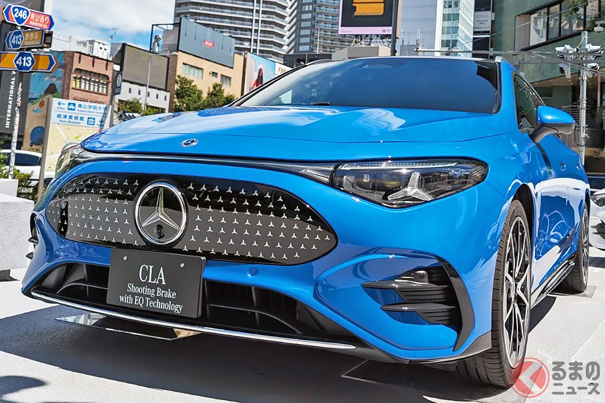 メルセデス・ベンツ新型CLA EV、航続771km＆90年ぶり“フランク”搭載で登場