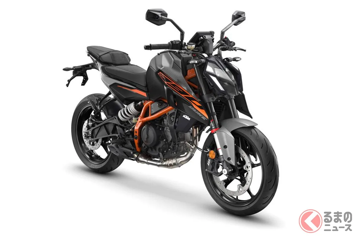 中免で乗れるKTM「390 DUKE」が約83万円で登場！ WPブレーキ搭載のフルモデルチェンジ