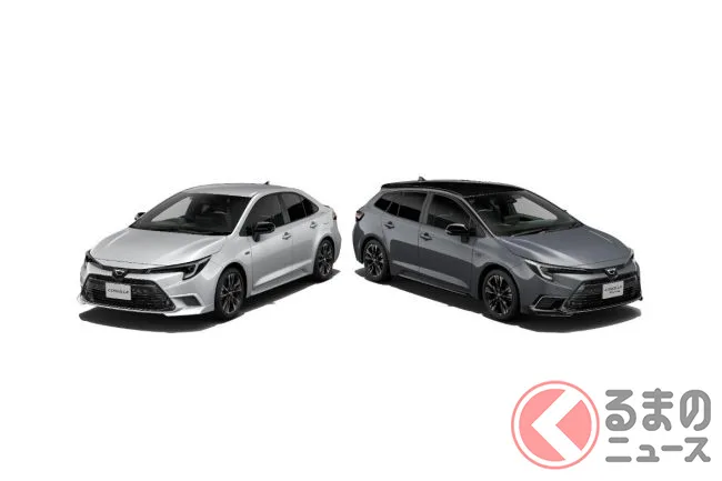トヨタカローラ60周年記念「ACTIVE SPORT」が進化!専用サス&金ロゴの特別モデル