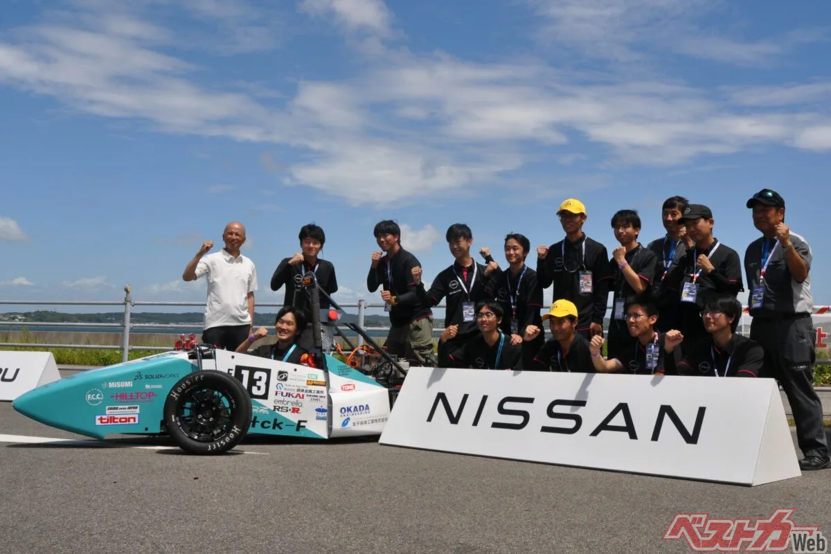 発火でEV走行キャンセル…日産自動車大学校の学生フォーミュラチームが下した決断