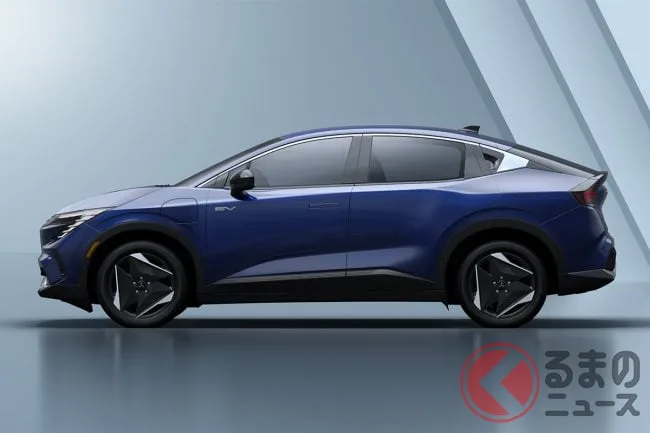 三菱「エクリプス スポーツバック」北米で2026年後半発売！ 日産リーフベースの電動サブコンパクトSUV