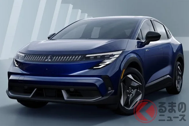 三菱「エクリプス スポーツバック」北米で2026年後半発売！ 日産リーフベースの電動サブコンパクトSUV