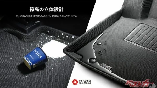 ジムニーノマドの泥汚れも怖くない!専用3D防水マットが9月発売
