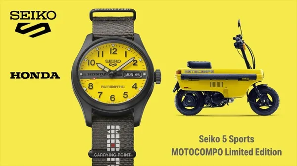 セイコー×ホンダ・モトコンポ、腕に巻く1981年製レジャーバイクの魂