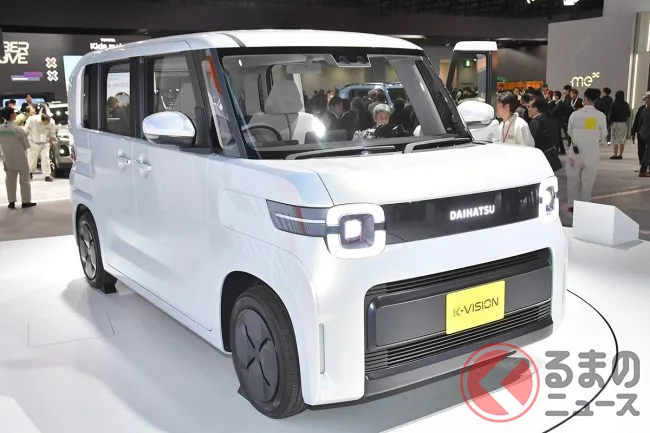 ダイハツが軽サイズに本格HVを搭載！スライドドア採用の「K-VISION HEV」をインドネシアで公開