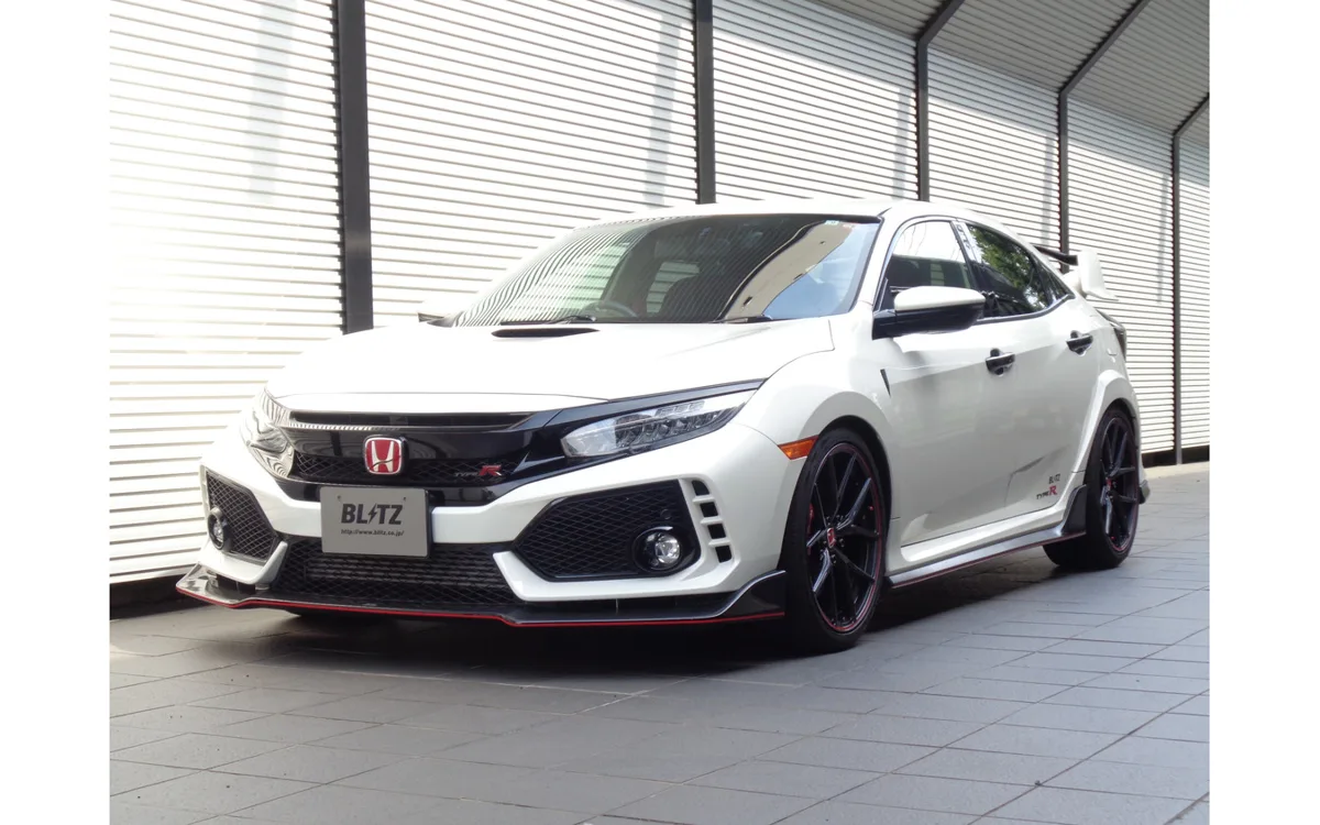 ブリッツの新型車高調整スプリング、シビックタイプR(FK8)適合開始! 純正電子制御を活かしたままローダウン